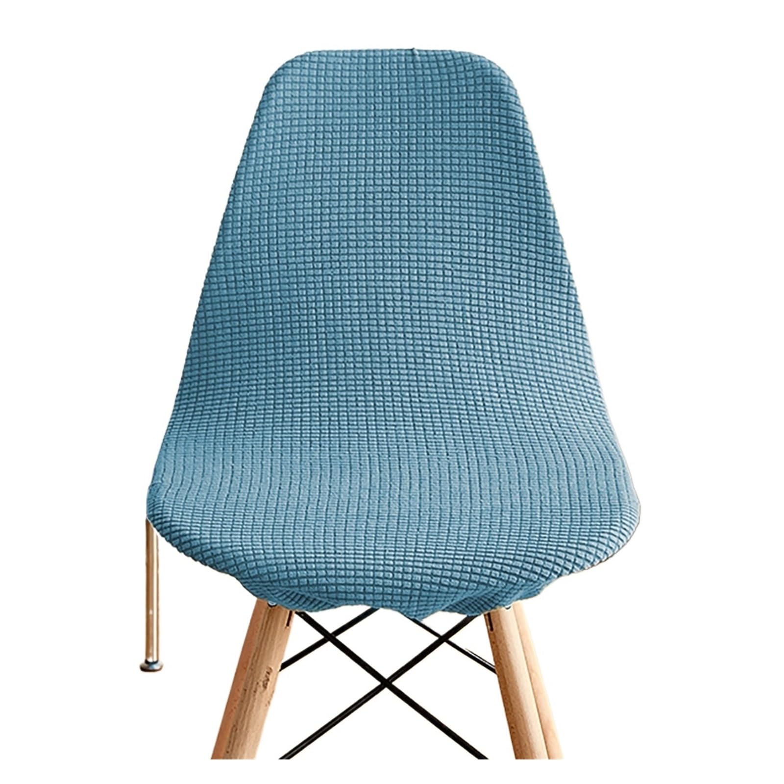 CGRSDSD Dining Chair Covers Jacquard Waterproof Shell Chair Cover Short Back Chair Covers Adjustable Dining Room Seat Covers For Bar Party(Color11)
