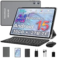 SKYEGG Tablet 10 Pollici Android 15 con Gemini AI, 30GB RAM + Espandibile 2TB ROM
