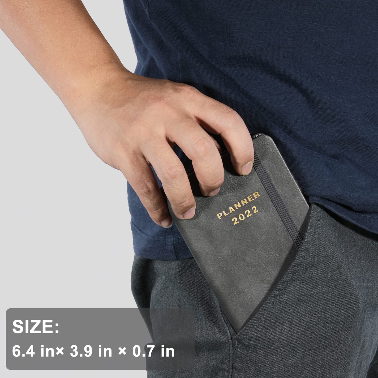 2022 Pocket Diary A6 Size, 2022 Weekly & Monthly Pocket Diary