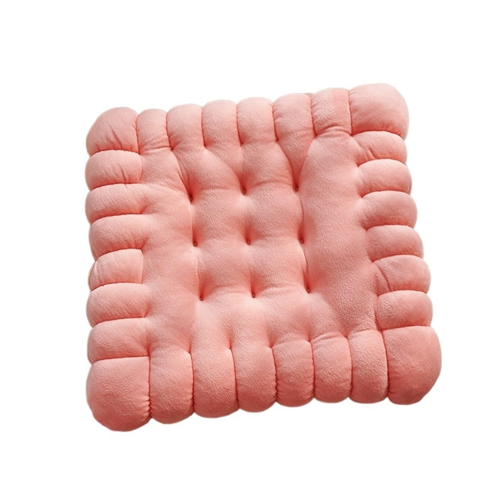 Cojín de meditación para yoga en casa con diseño de galleta y confort regulable
