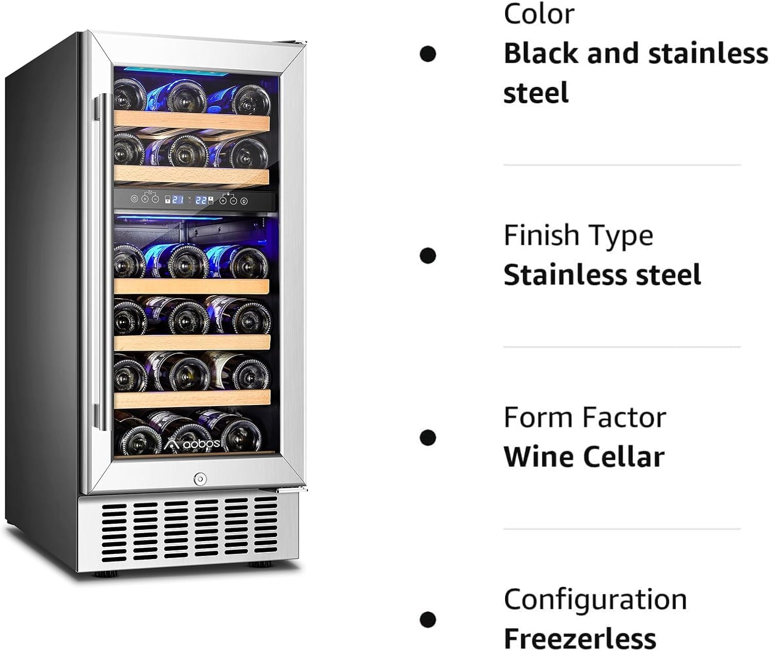 AAOBOSI 85L Elektrische Kühlbox -10°C bis 10°C