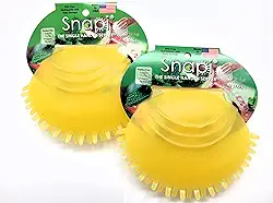 Snapi O servidor de salada de mão única, manga, borracha, pacote com 2, SNAPI2PKMAN