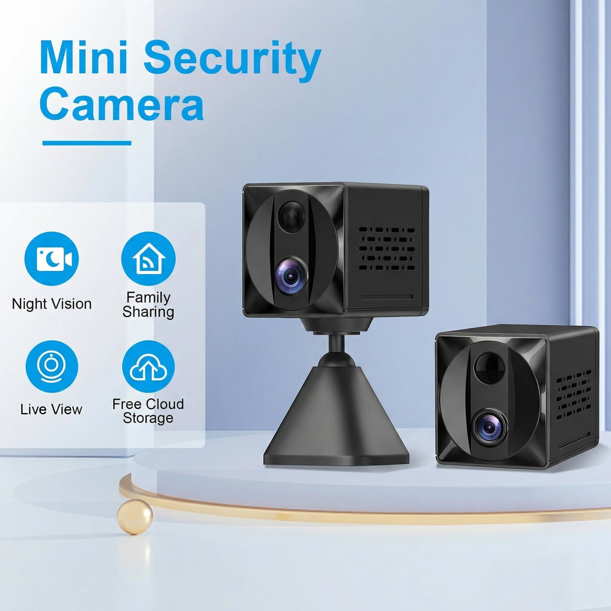 Telecamera spia 5G 4K HD mini nascosta - Dettaglio