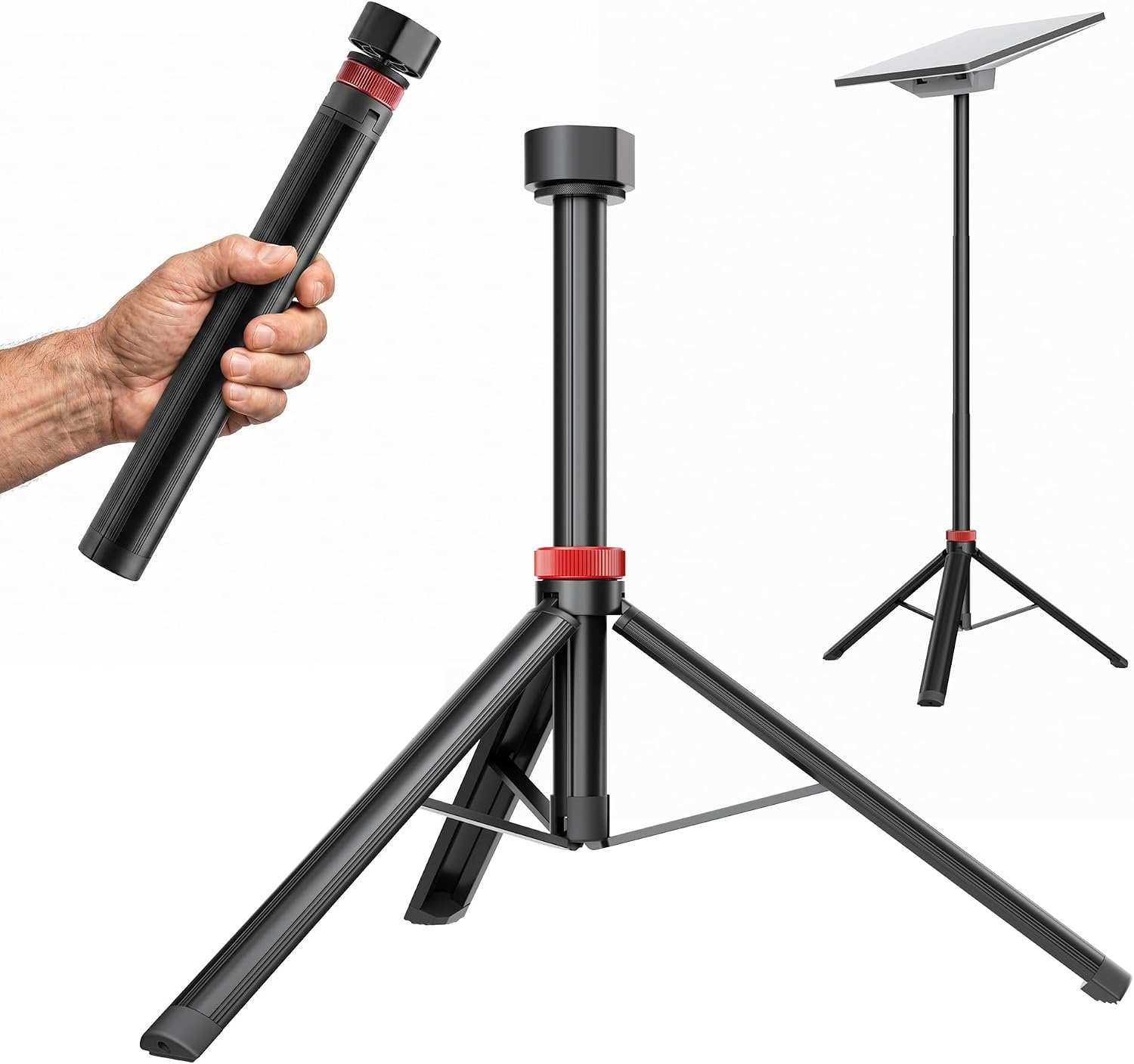Starlink Mini Tripod Stand Adjustable Height 2.8FT for Travel and Camping