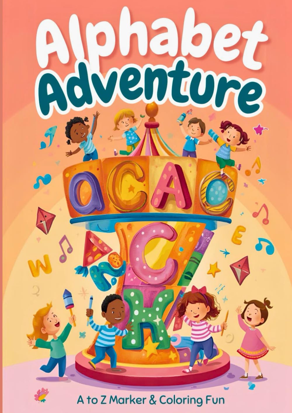 Alphabet Adventure: A to Z Coloring Fun