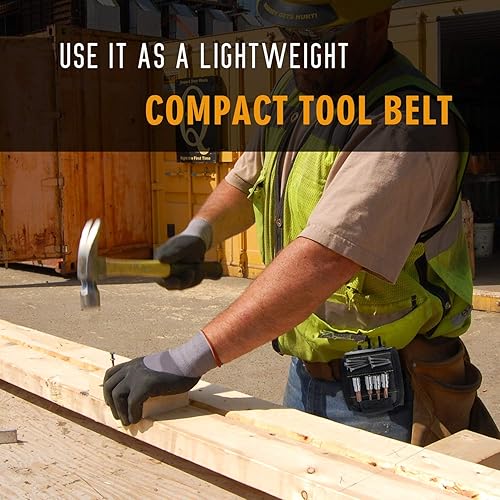 Miniatura 7 de GOOACC Pulsera magnética con 15 imanes fuertes para sujetar tornillos, clavos, brocas, herramientas de sujeción, la mejor herramienta única de