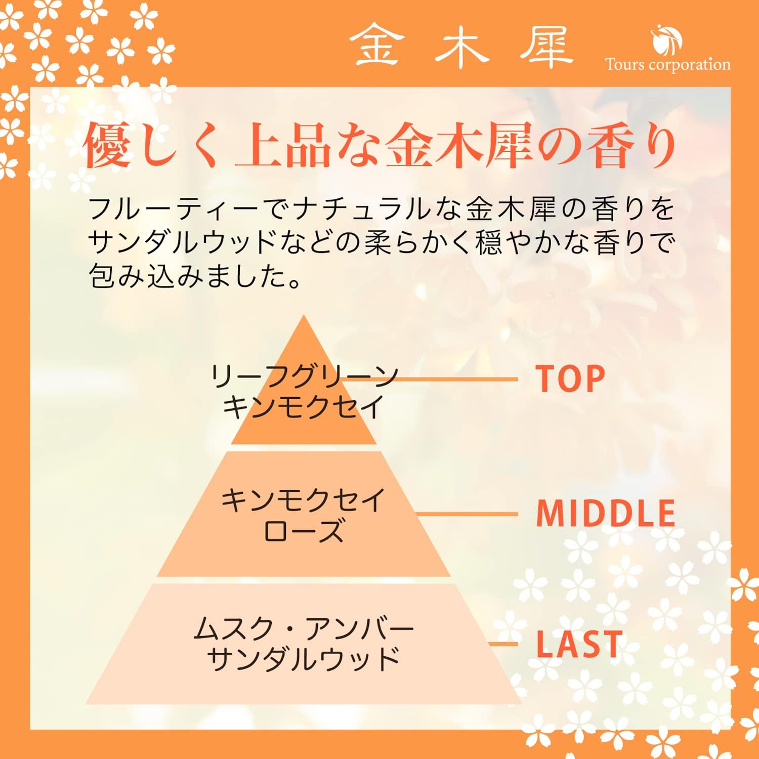 金木犀 オーデコロン 30ml 日本製 キンモクセイ