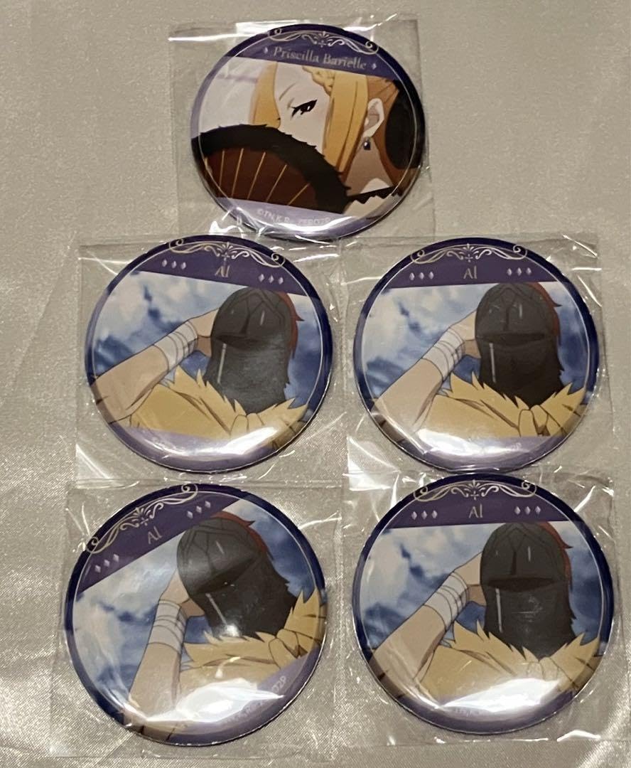 Re:ゼロから始める異世界生活 ファントエス 缶バッジプリシラ