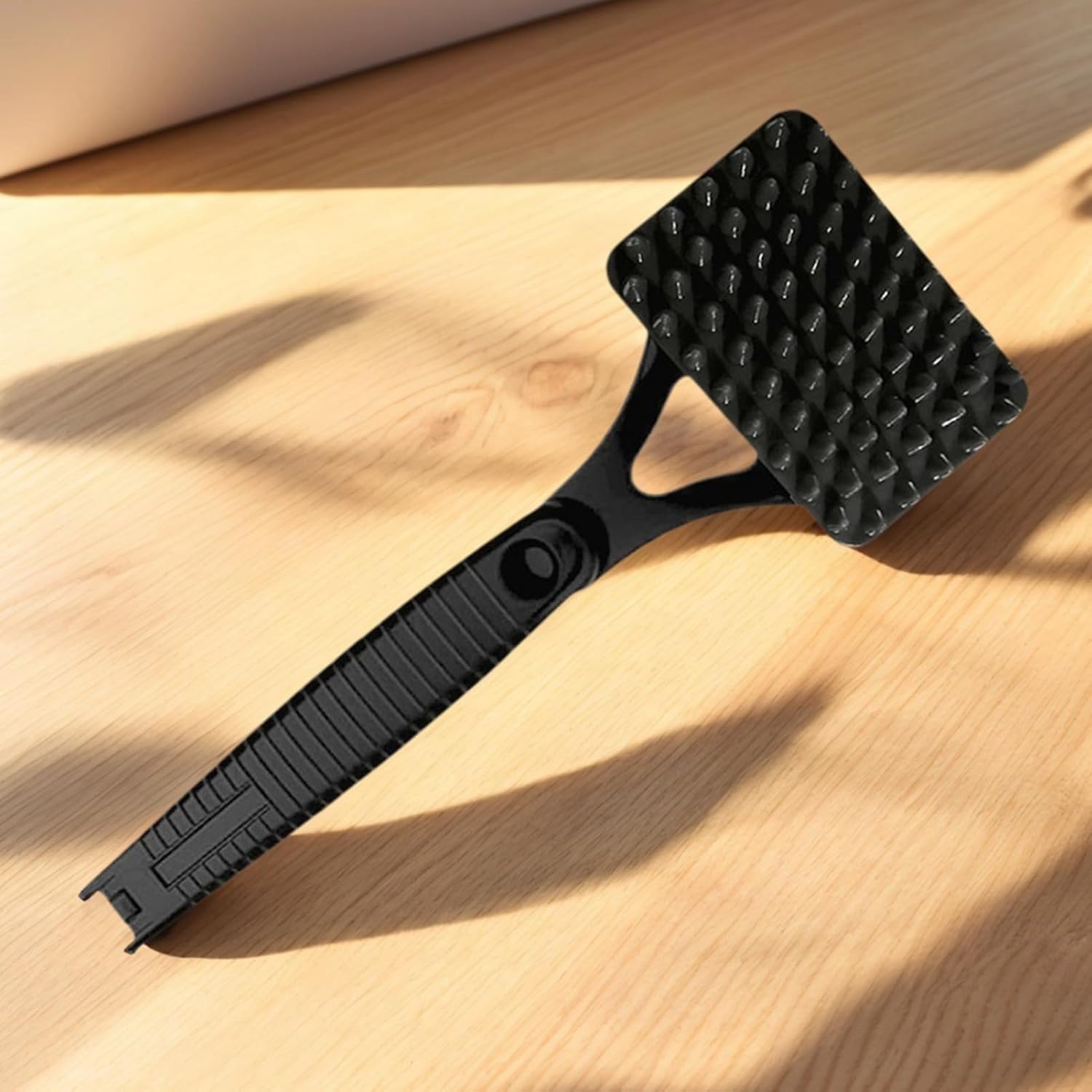 Back Scratchers - Ergonomic Massager for Men Women Travel Office Home Car, Portable Scrubber with Comfortable Grip, Body Relaxation Tool for Spine Head Shower Bedroom Daily Use