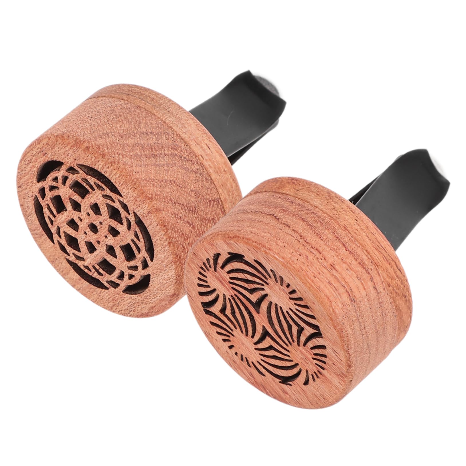 ULTECHNOVO 5sets Auto Vent Clip Holz Material Diffusor Vent Clips Für Luft Reinigung 2 Stücke * 5