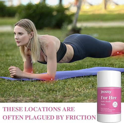 Miniatura 3 de Anti Chafing Stick-for Her Anti Chafe Balm Cream Anti Chafing Friction Defense Balm for Thighs, Chest, Arms, Feet, Travel