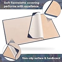 Vista 2 de Tektalk Tablero de rompecabezas portátil con cubierta a prueba de polvo para rompecabezas para almacenamiento de rompecabezas, superficie