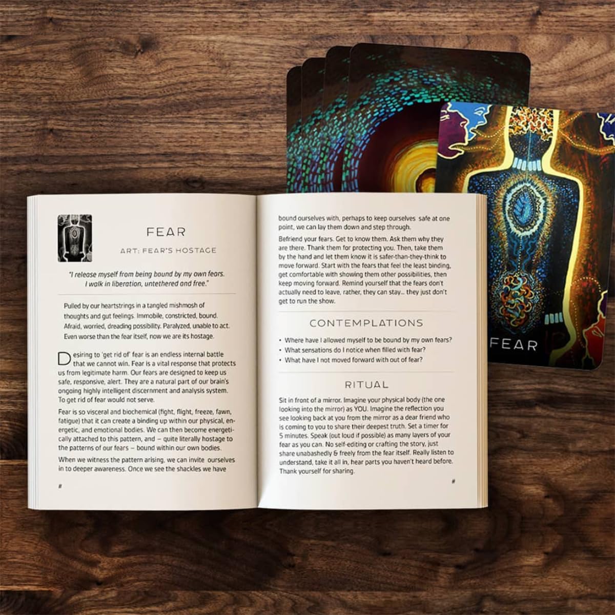Wisdom of the Shadow: Oracle for Self-Discovery, Soul Work & Transformation ~ 44-card oracle deck and guidebook set