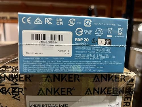 Miniatura 7 de Anker PowerConf C200 - Cámara web 2K para PC/portátil/Mac, cámara de computadora, corrección de poca luz, micrófonos con cancelación de ruido AI,