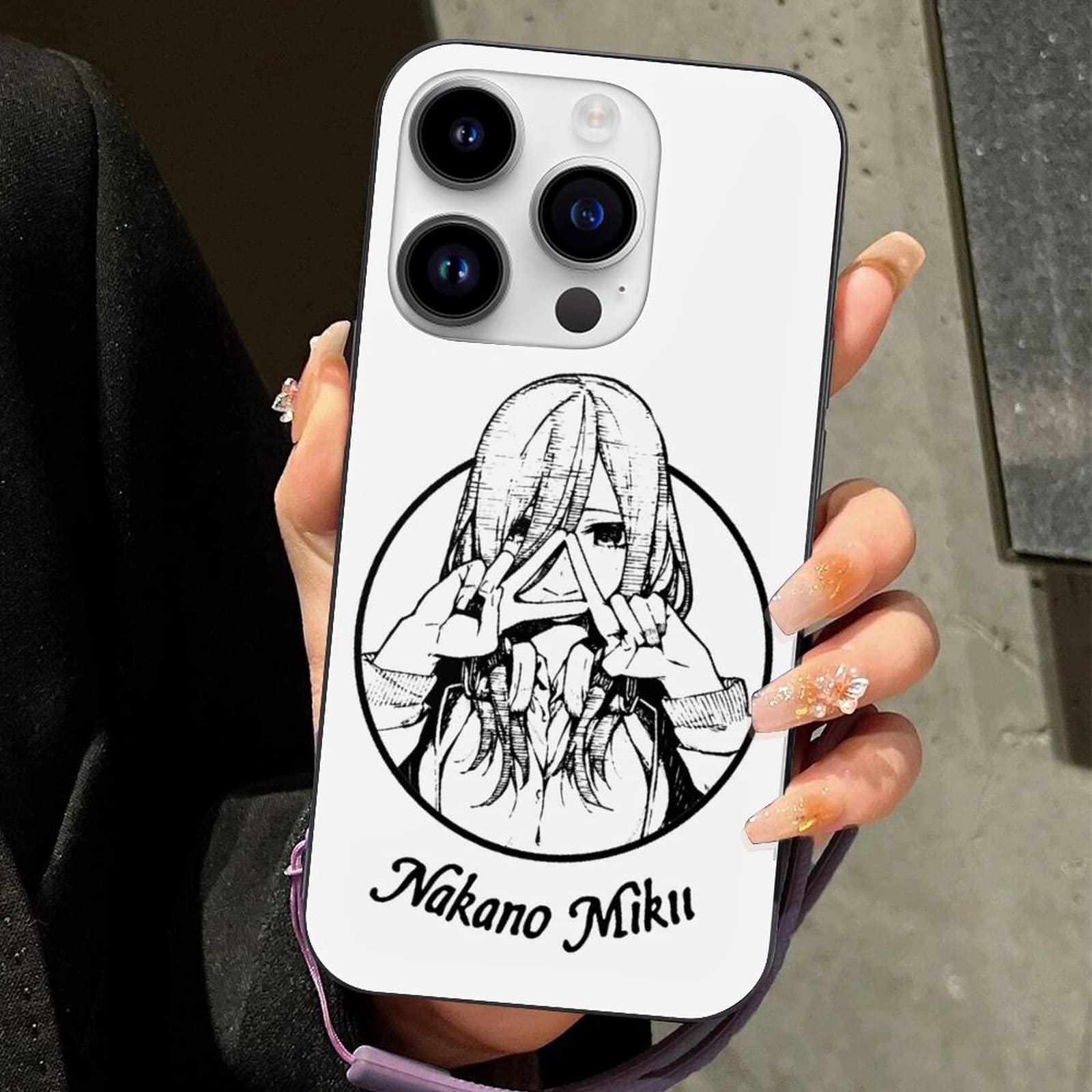 みく　iPhoneケース Amazon.co.jp: Iphone14 スマホケース 五等分の花嫁 Nakano Miku