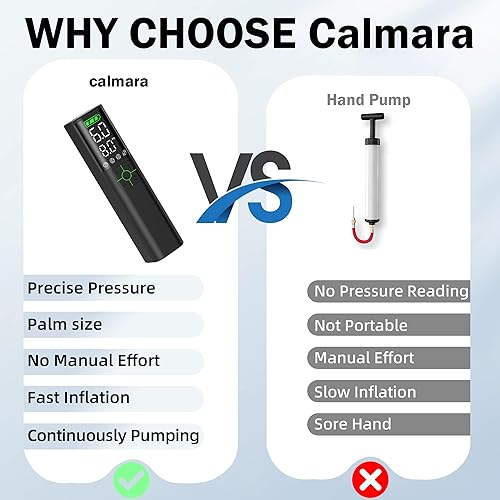 Miniatura 4 de Z10 Electric Ball Pump for Sport Ball,2000mAh 15 PSI Portable Automatic Air Pump Fast Ball Inflator with 2 Needles,Precise Pressure Gauge for