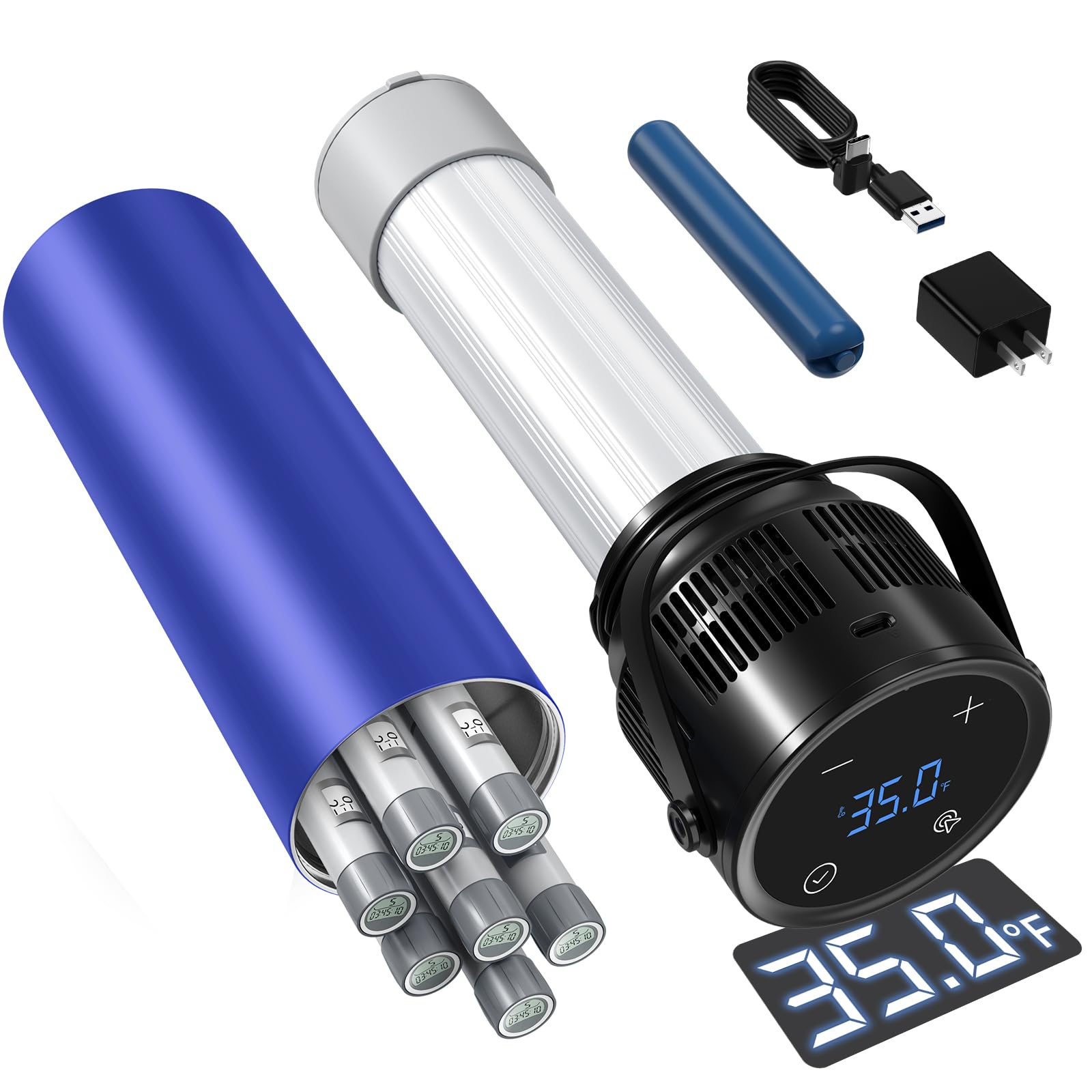 Photo 1 of Coollog Electric Insulin Cooler Travel Case TSA Approved for Peptide GLP-1
