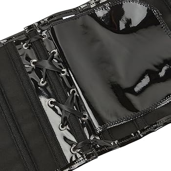 Amazon | [ロフトプラネット] コルセット ショート PU エナメル