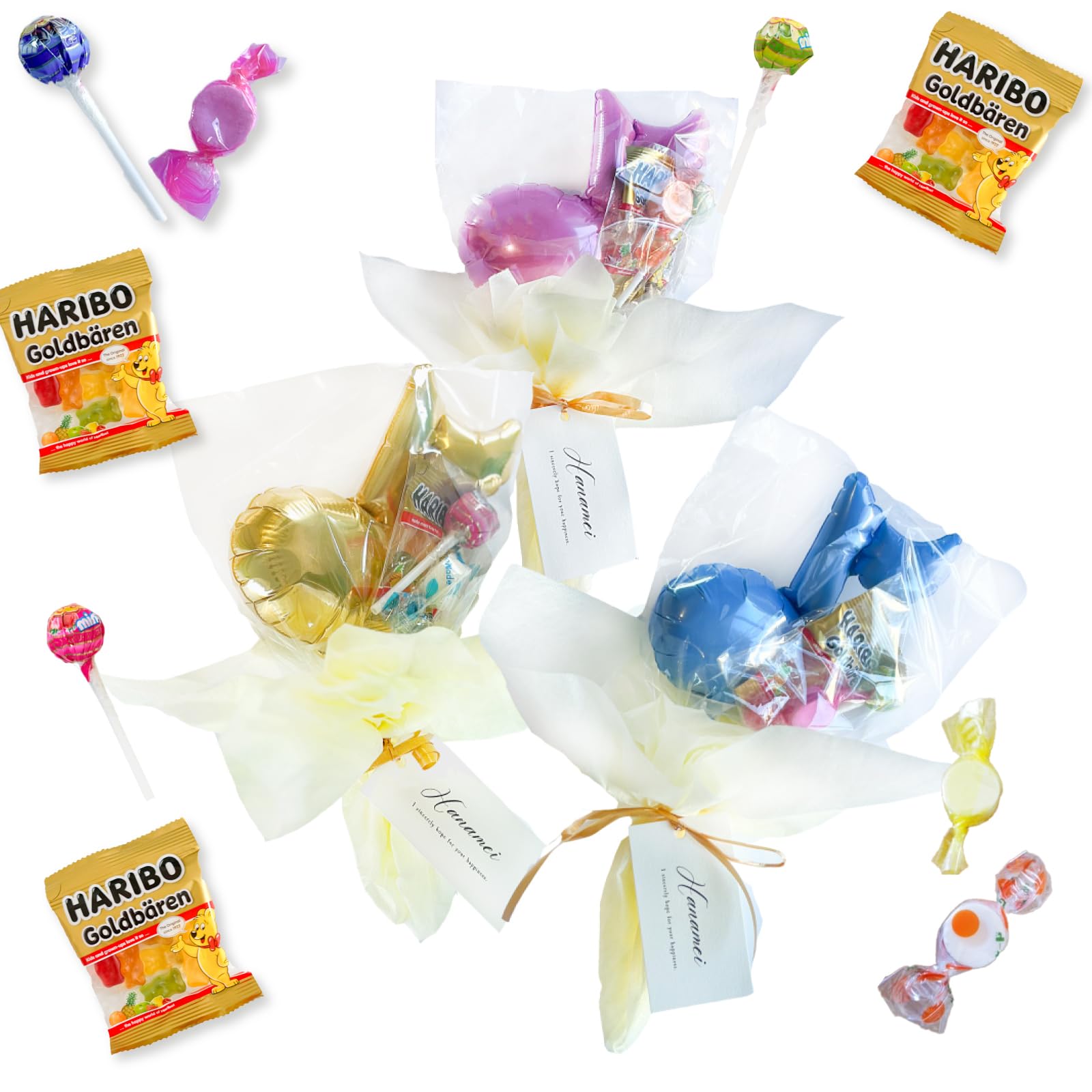 Amazon.co.jp: キャンディーブーケ お菓子 プチギフト まとめ買い