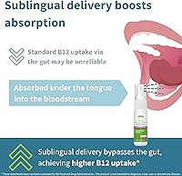 Vista 4 de Igennus Complejo Triple de Vitamina B12 5000mcg, Spray Sublingual Líquido, 45 Porciones, Metilcobalamina Metilada, Adenosilcobalamina e