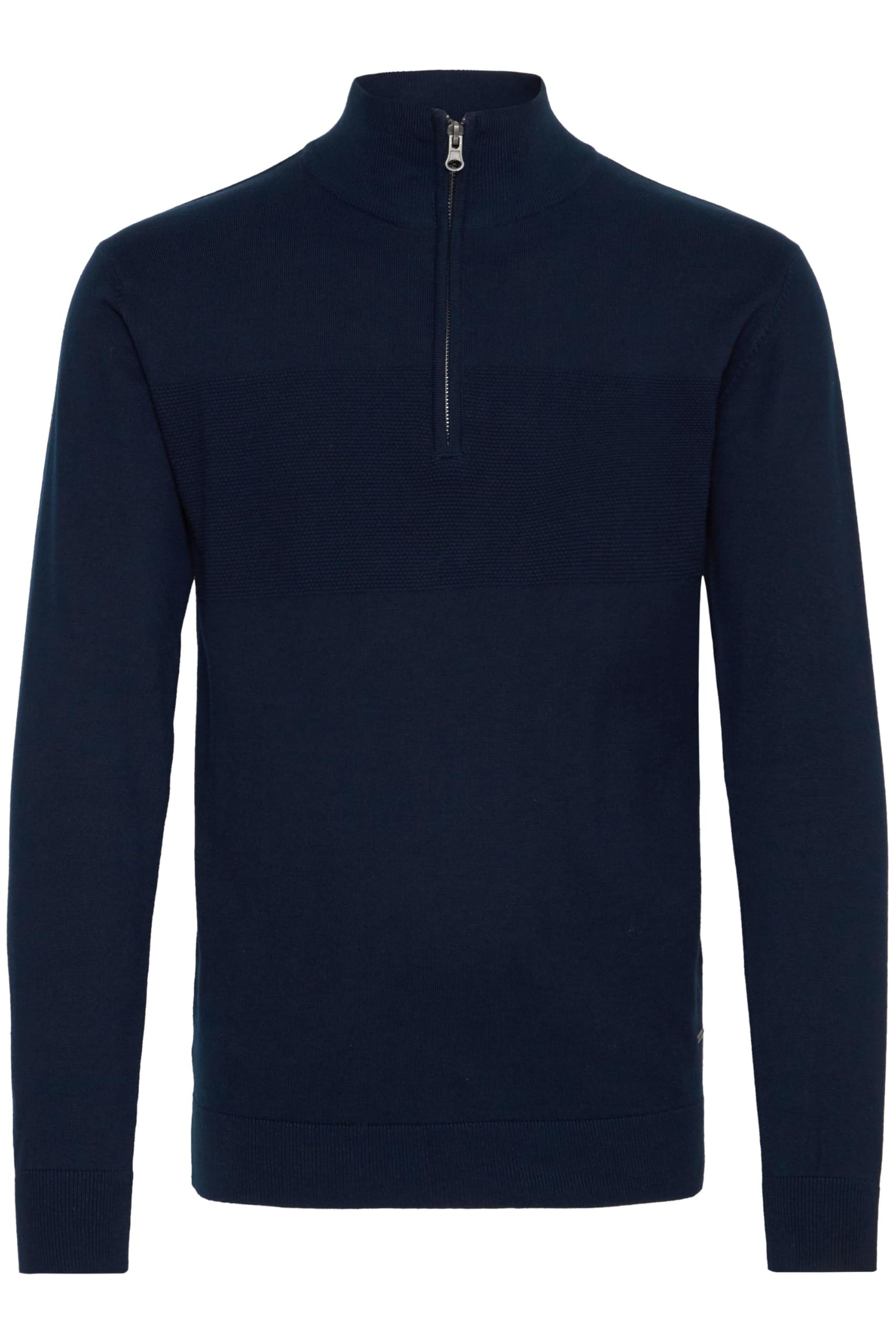 Indicode IDErno Herren Strickpullover Troyer Feinstrick Pullover