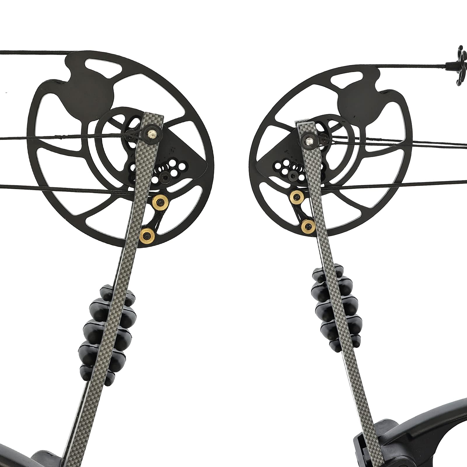 Drake Pathfinder Starter Compoundbogen Set RH 40–65 lbs einstellbar 320fps | Bogenschießen Kit mit Zubehör für Erwachsene Jugend Anfänger Jagdbogen