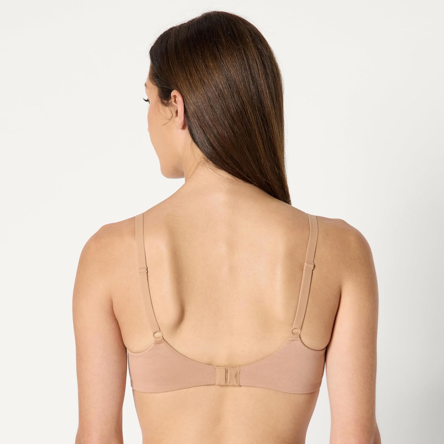 Amazon Essentials Women's Cotton Jersey Lined Plunge Bralette - Image 3