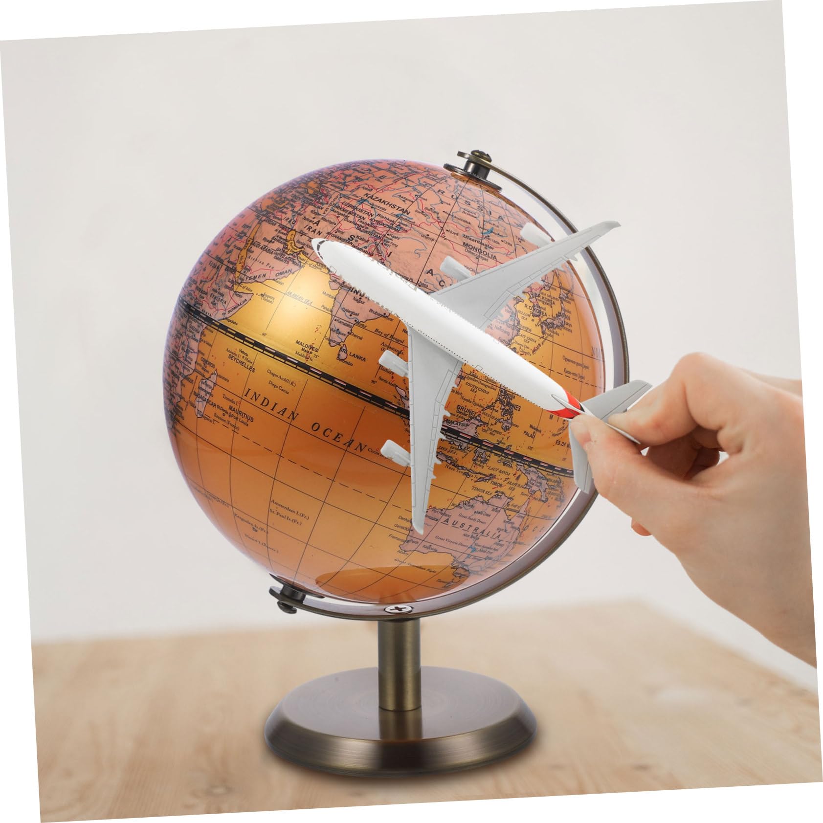 Vaguelly Lot De 2 Sculptures Miniatures Géographiques En