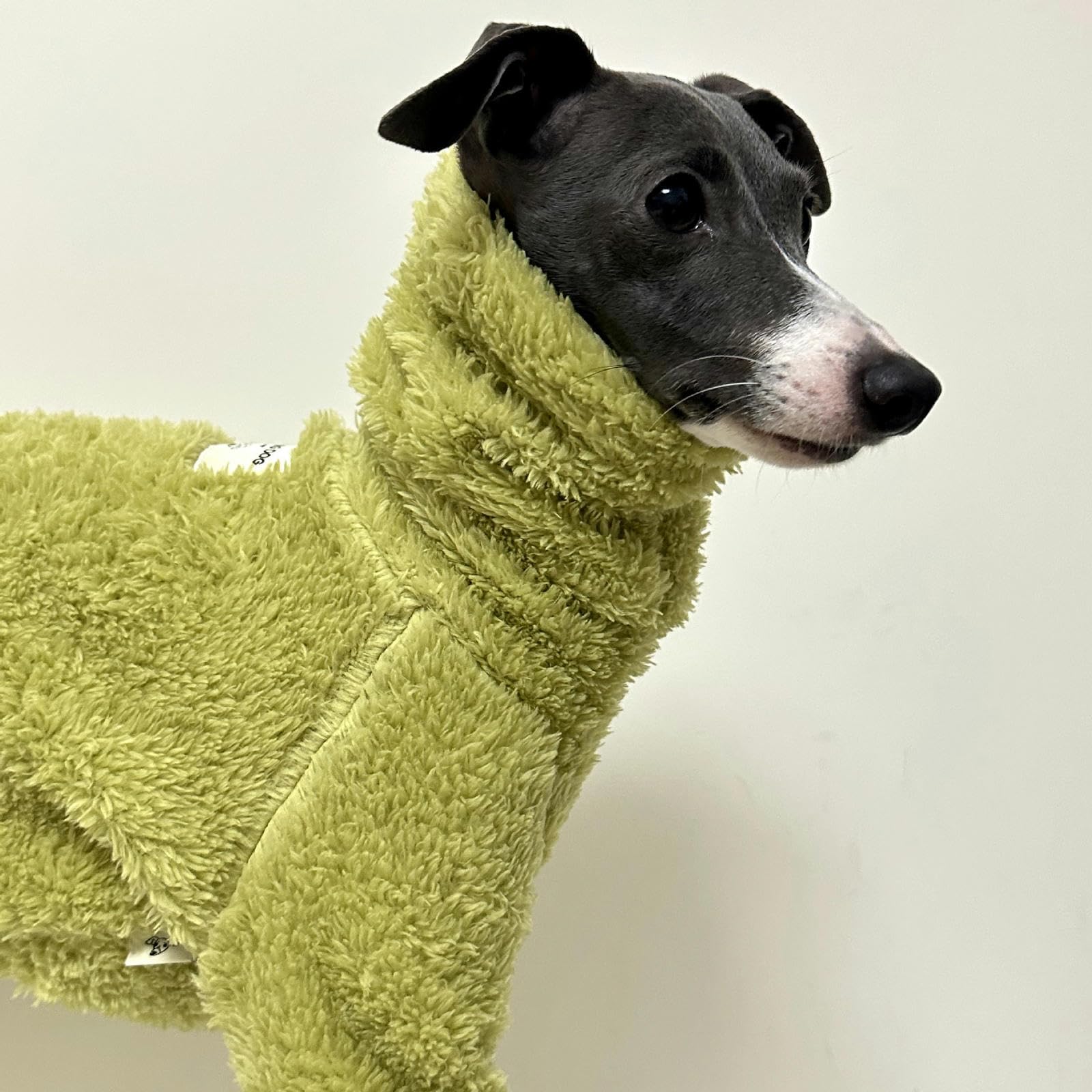 Manteau d'hiver pour Chien, Pyjama Doux, Pyjama pour Animal de Compagnie, Veste Chaude et Froide pour Chien, Pull à col roulé pour lévrier Italien, Whippet