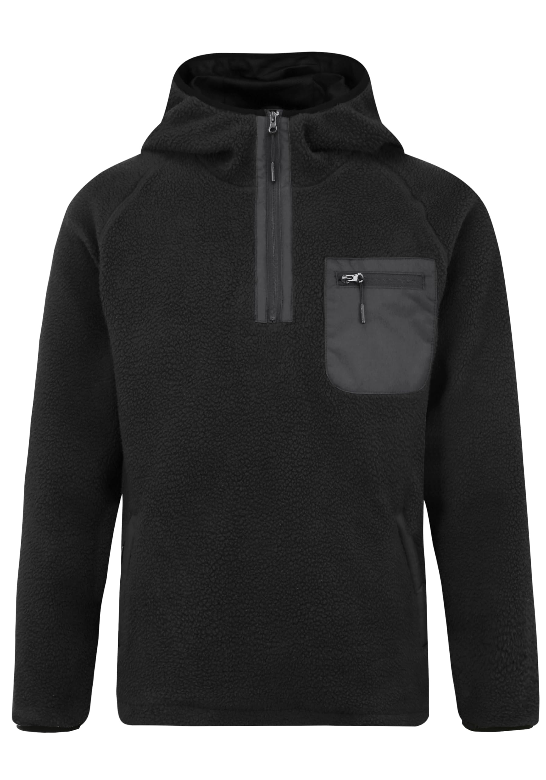 Indicode IDTrent Herren Fleecejacke Sweatjacke Jacke mit Kapuze