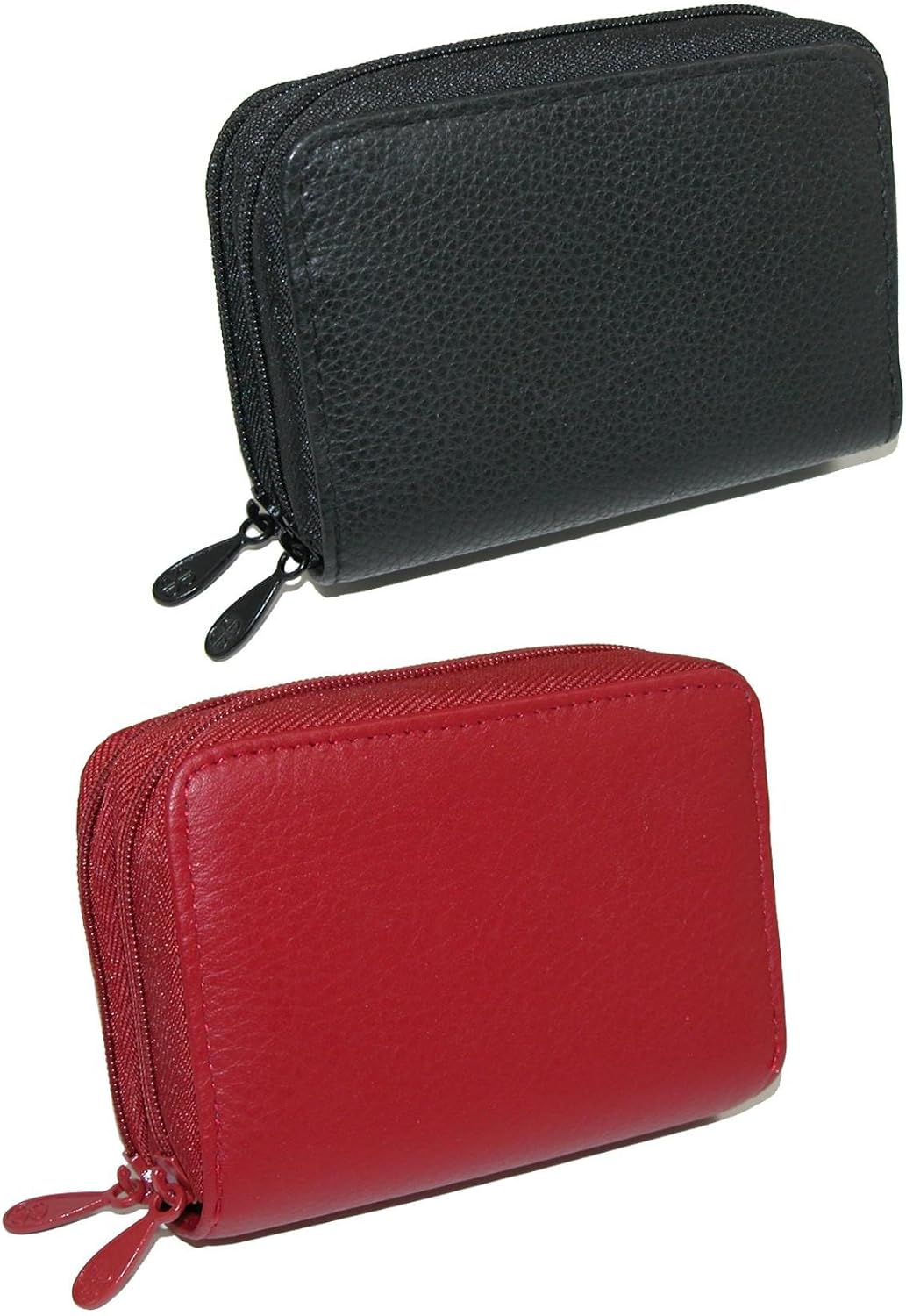 Amazon.com: Buxton - Cartera de cuero para mujer (2 unidades), Rojo),  BX-235SR202PKDFKIT-RED : Ropa, Zapatos y Joyería