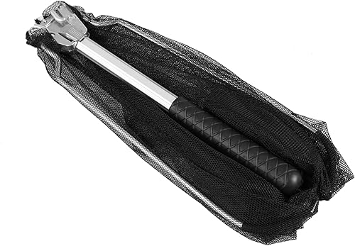 Vista 33 de RESTCLOUD - Red de aterrizaje de pesca con mango telescópico, red de pesca de agua dulce para niños, hombres y mujeres, se extiende hasta 40-63