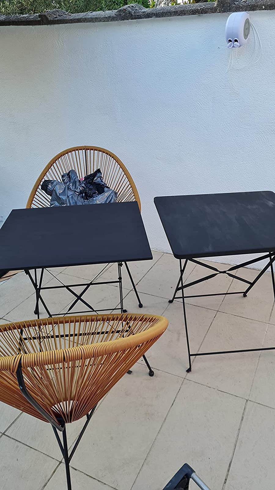 Rustins - acrylique métal noir mat, fer et bois peinture extérieure et intérieure à séchage rapide 1L - 12 à 14m²