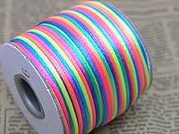 Vista 8 de Ben Collection 0.079 in X 100 Yard Rattail Satin Polyester Trim Cord Nudo chino (azul claro)