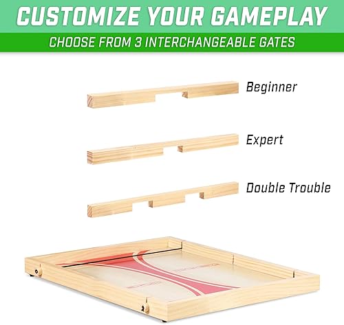 Miniatura 4 de GoSports Juego de mesa Pass The Puck - Juego de mesa de tiro rápido - Diversión para niños y adultos