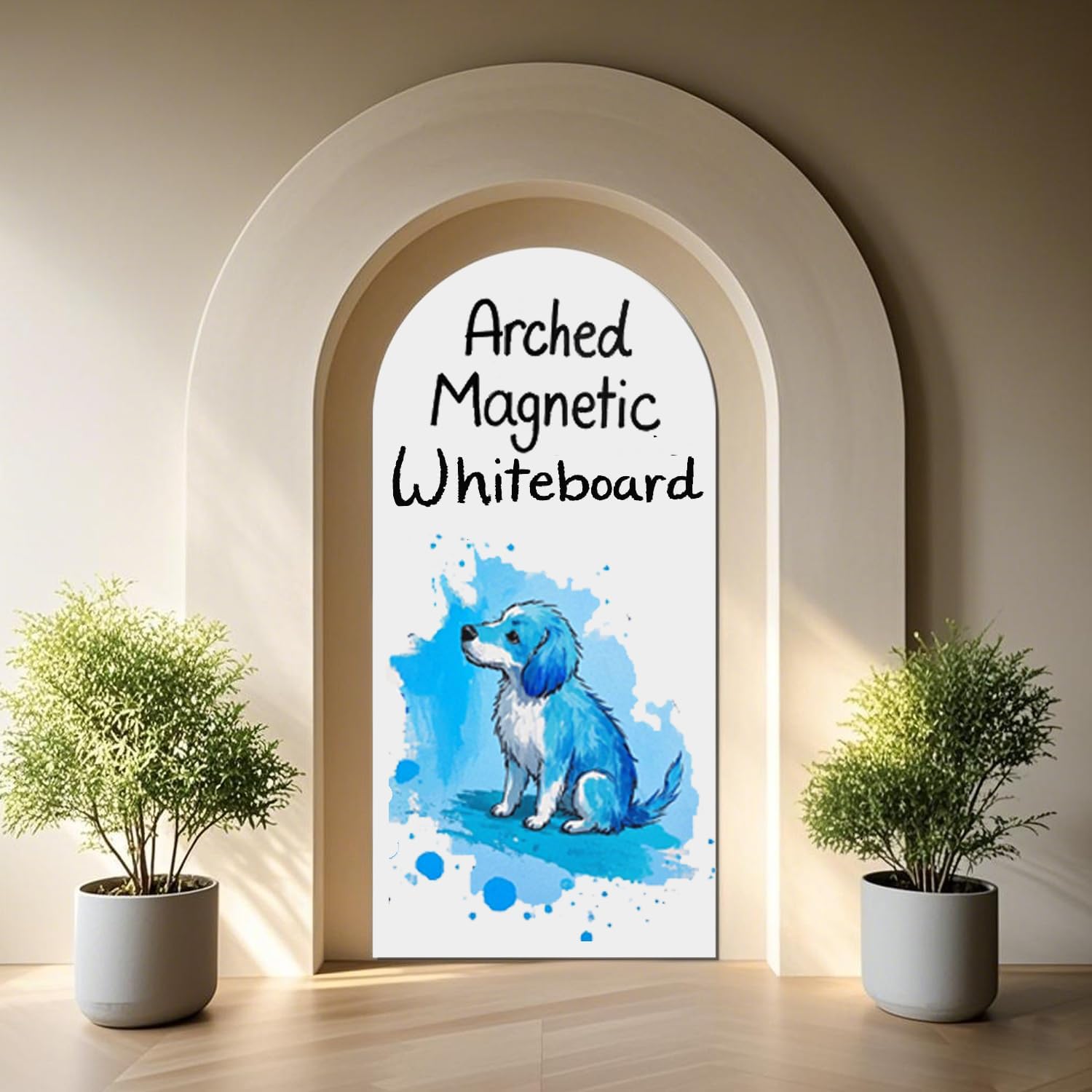 Magnetic Dry Erase Whiteboard Paper for Wall 50" x 18" Self Adhesive White Board Sticker with 12 Magnet Marker and Magnetic Eraser for Office Home Whiteboard Wallpaper Peel and Stick