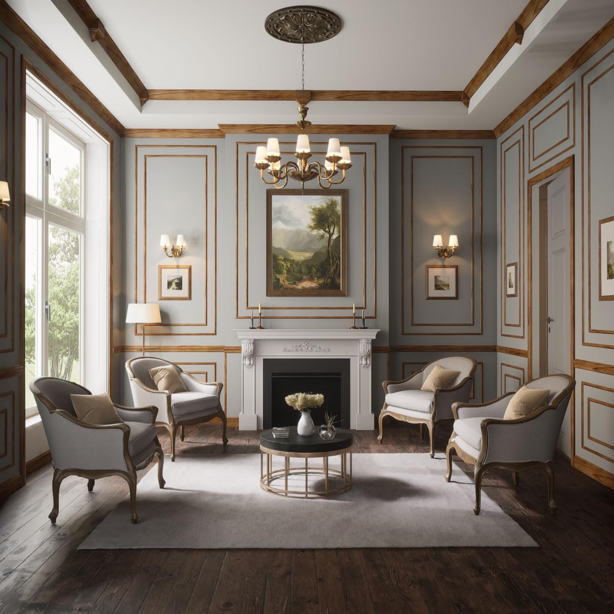 WM2RE - Americraft 2 Round Edge Casing Moulding, Solid Hardwood, 13/16"D x 2 1/2"W x 96"L, Stain Grade Poplar