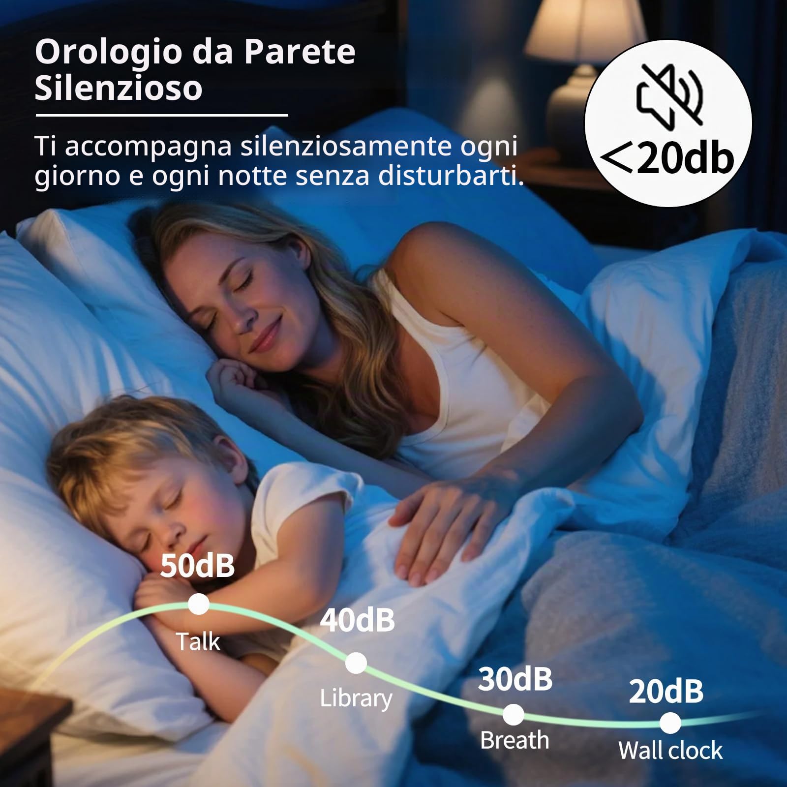 Moderno Orologio da Parete, Creatività Decorativo Orologi da Muro, Grande Silenzioso Orologio da Parete con Tavolo Portaoggetti, Moda Art per Soggiorno Camera da Letto Ufficio Cucina