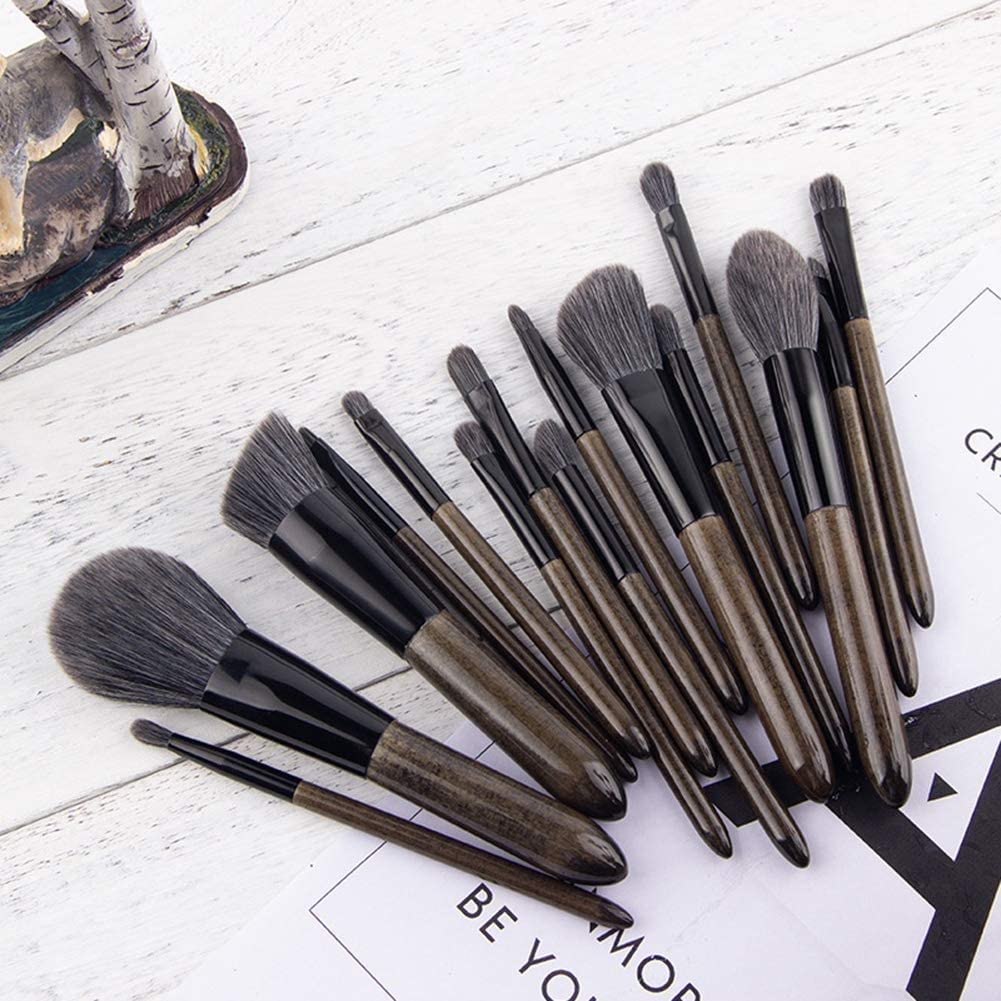 Pennello for il trucco Set 15 PCS Professionale Pennelli Pennelli Pennelli Premium Sintetico Spazzole di contorno Spazzole Fondazione Polvere Blush Blush Correalers Eyeliner Sopracciglio Eyes