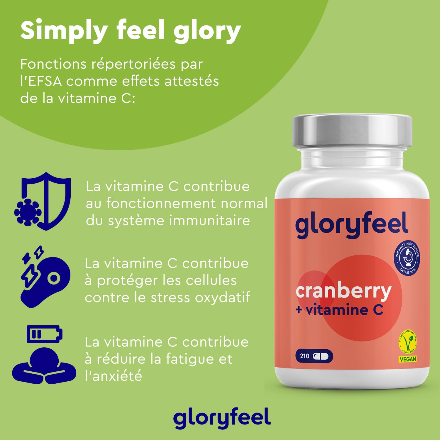 Extrait de Cranberry (25000 mg) avec Vitamine C (30 mg), Hautement Dosée avec 210 Capsules (Plus de 6 Mois), Extrait 25:1 de Canneberges Naturelles, Soutient le Système Immunitaire, 100% Végétalien