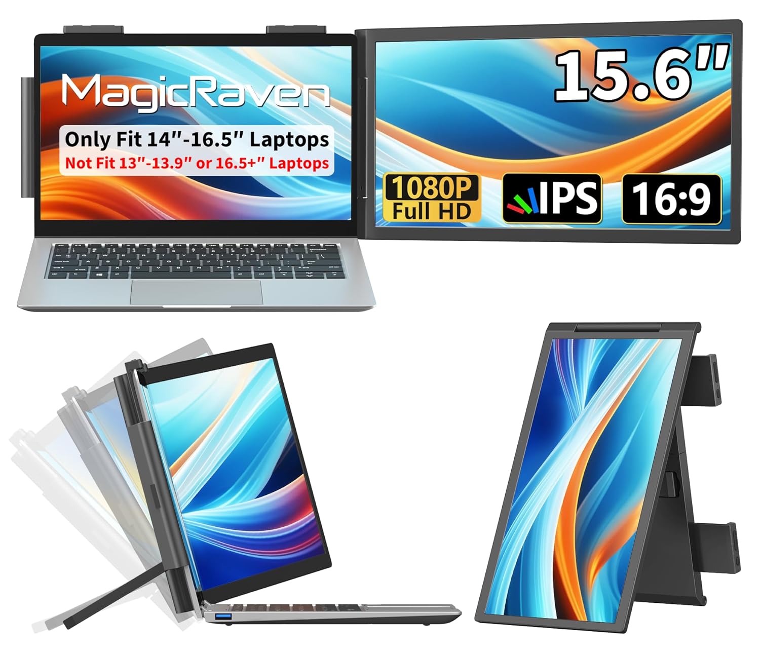 Laptop Screen Extender, 15.6