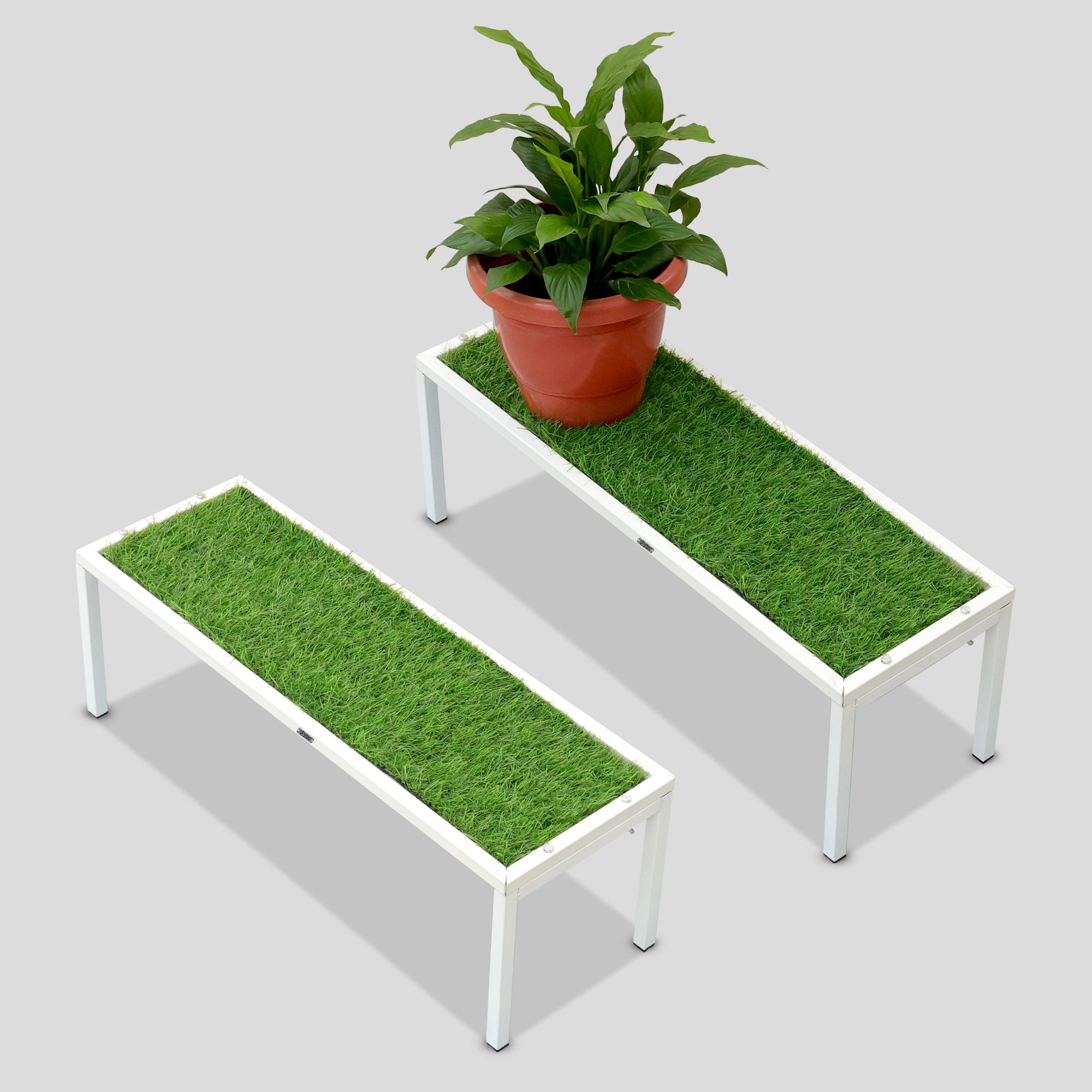 Urban Plant Apollo Metal Plant Stand - Green (Pack of 4) -21