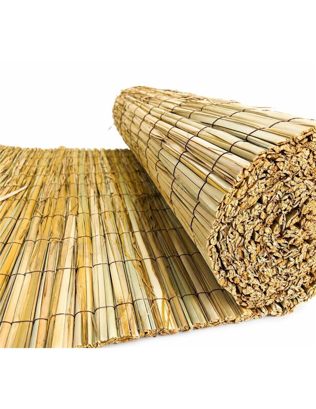 Jardin202 - Cerramiento Premium Natural Alpes Ocultación 95% | Multivarillas Naturales | Privacidad para Jardín y Terraza | 2x5m () | 2x5m