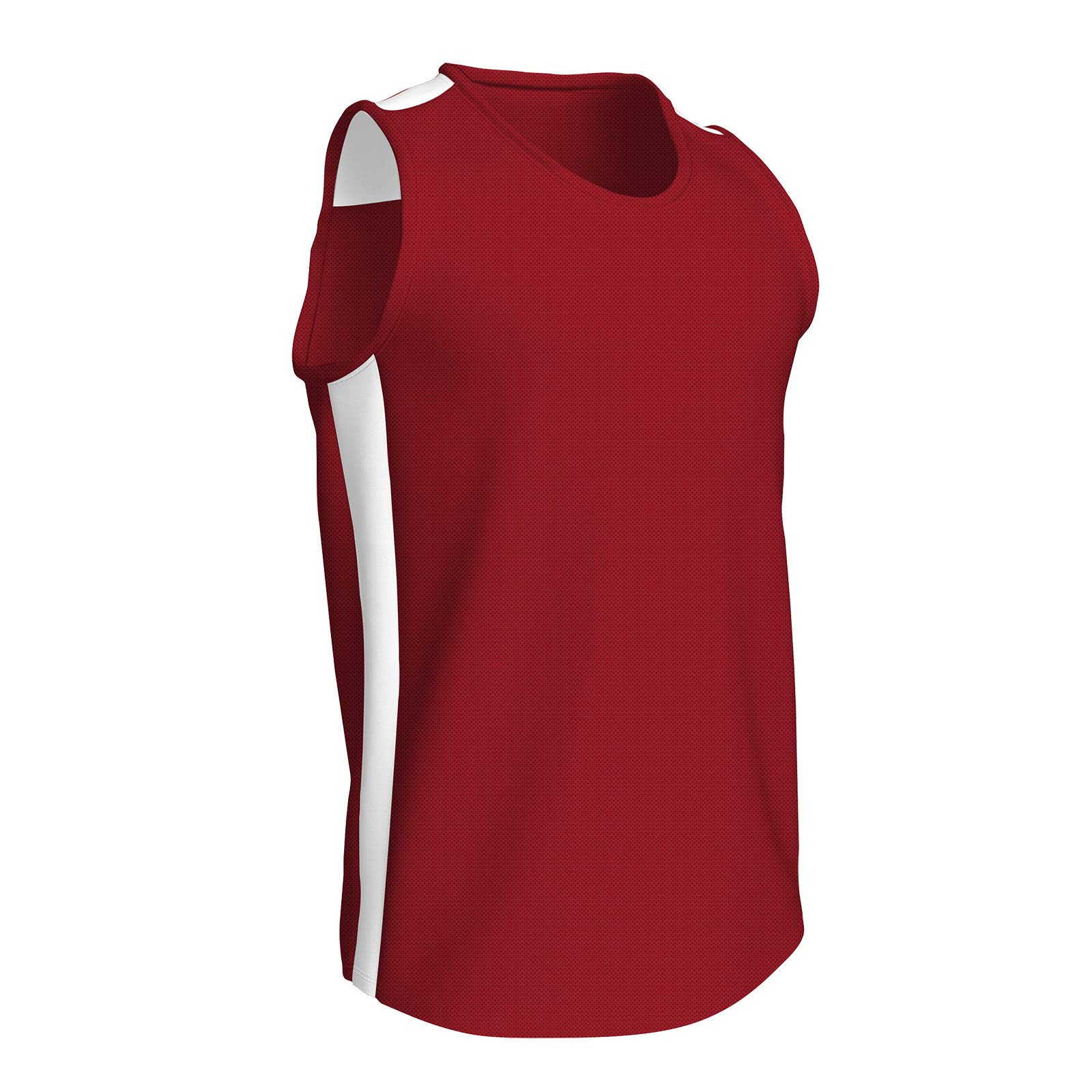 Champro TFJ01YSCWL Miler Track Maglia Scarlet/Bianco, Gioventù L