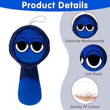 Sprunki Plush Toy, 9.8 Funny Sprunki Plushies For Games Fans Birthday Decorations, Soft Stuffed Animal Pillow Figure Doll Christmas Birthday Gifts For Fans