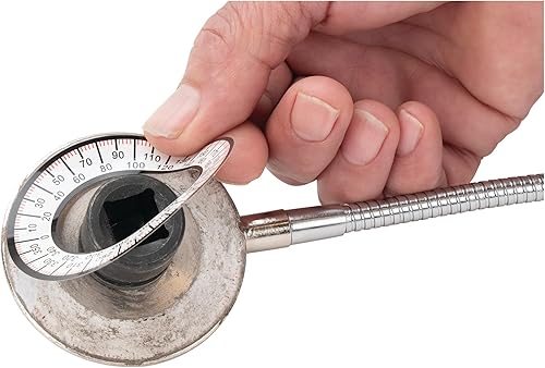 Miniatura 7 de Performance Tool Medidor de ángulo de par M210 con brazo de clip flexible
