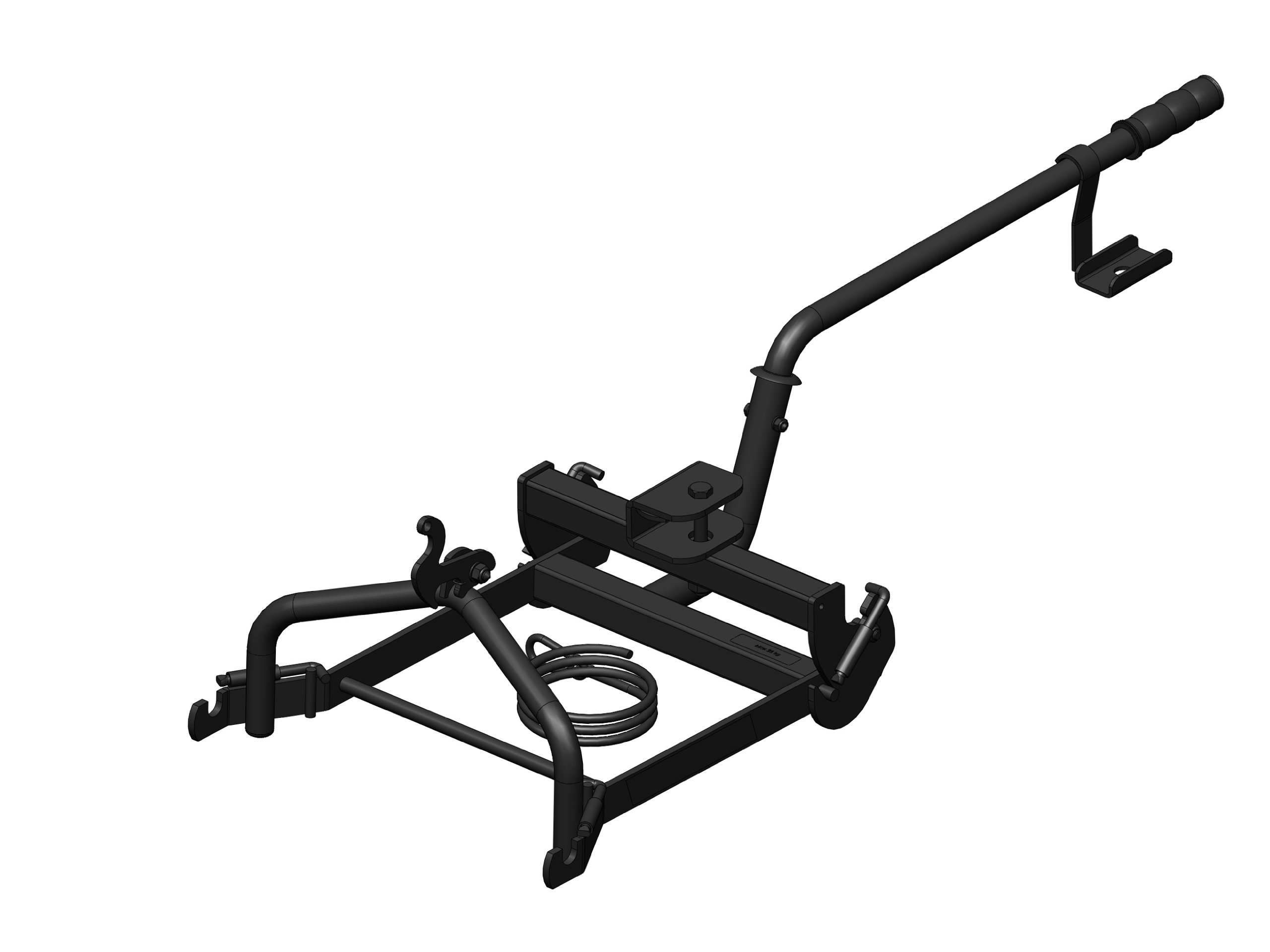 BERG Hebevorrichtung vorne XL | Robustes Pedal-Gokart Zubehör | Multifunktional mit Schieber, Palettengabel, Ladeschaufel | Spiel & Arbeit | Gokart Zubehör | Für BFR, BFR-3, XXL, E-BFR Rahmen