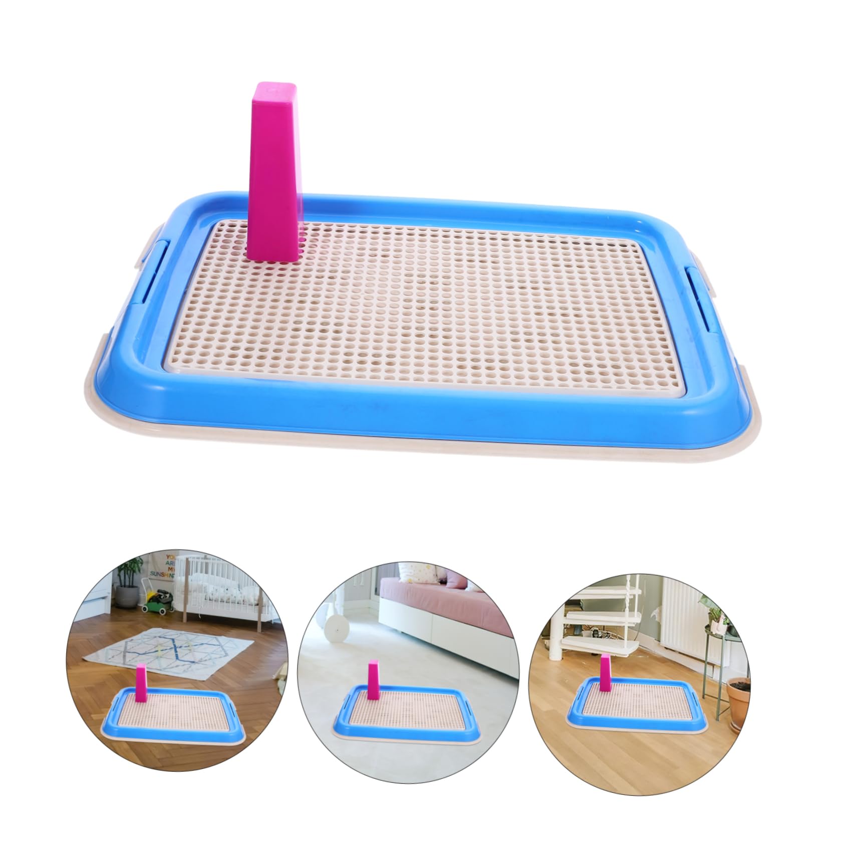 Mipcase Pet Supplies Dog Indoor Potty Puppy Toilet Train Potty Tray Easy to Random Color