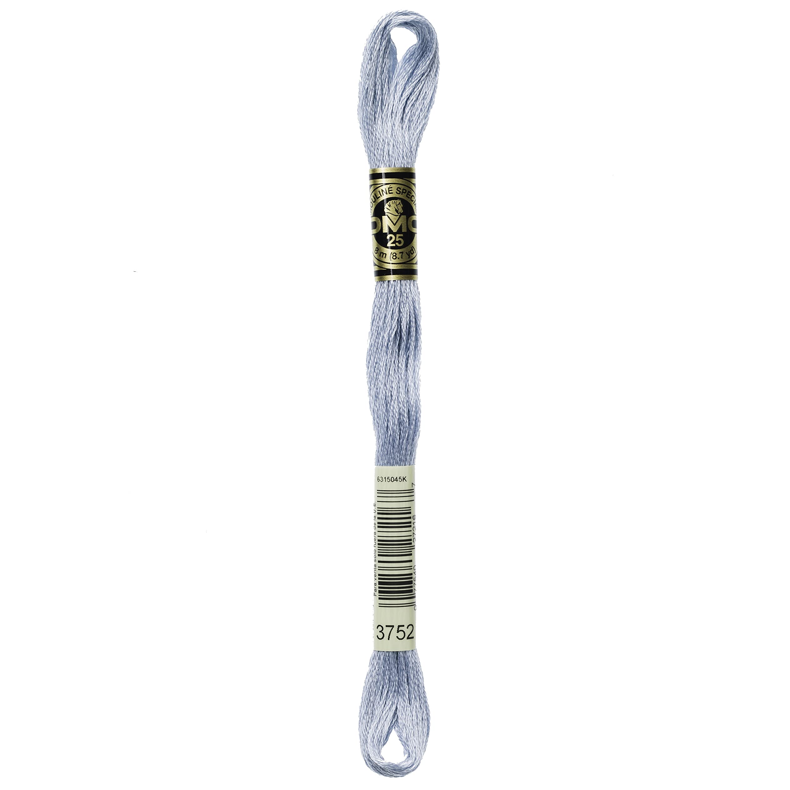DMC 6-Strand Embroidery Cotton Floss, Very Light Antique Blue