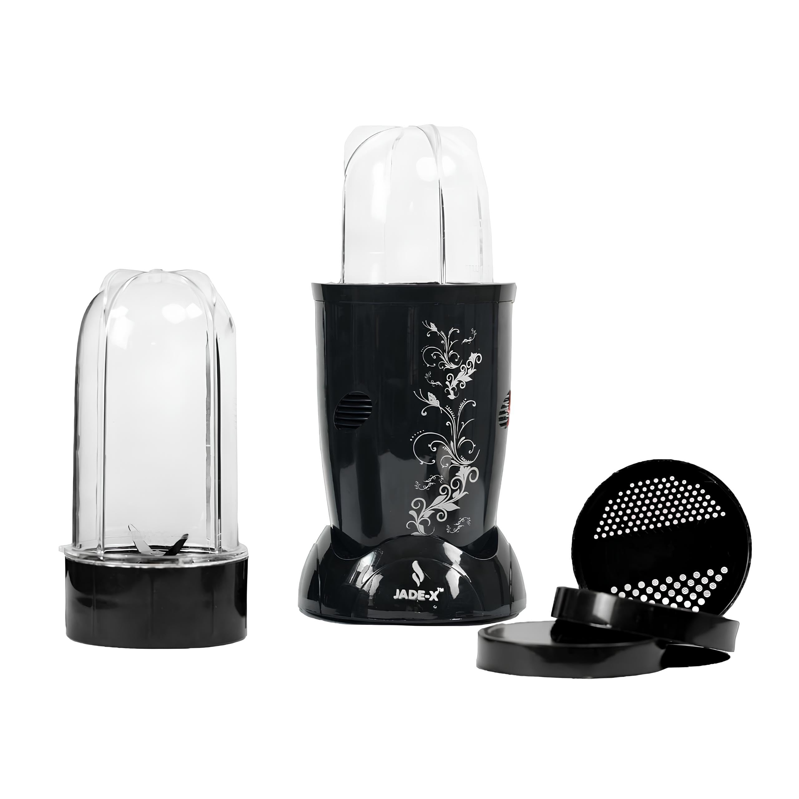 JADE-X Nutri Blender - Powerful and Compact Personal Blender for Healthy Smoothies and More. (Black)-image-34